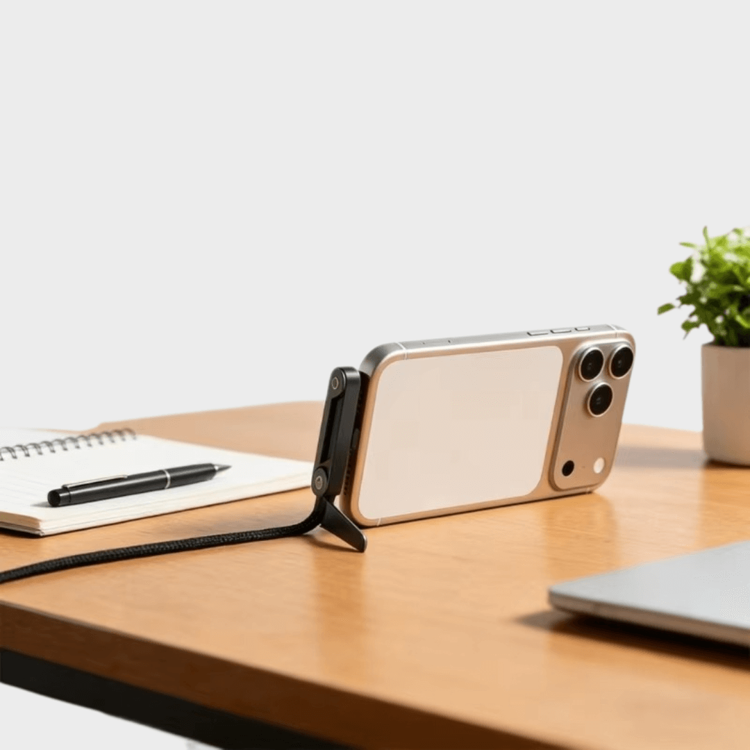 2-in-1 Invisible Holder Charger Cable with Stand - 240W Fast Charging