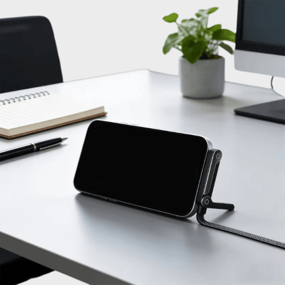 2-in-1 Invisible Holder Charger Cable with Stand - 240W Fast Charging