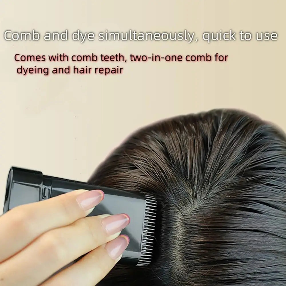 Water And Sweat Proof Hair Comb Dye.